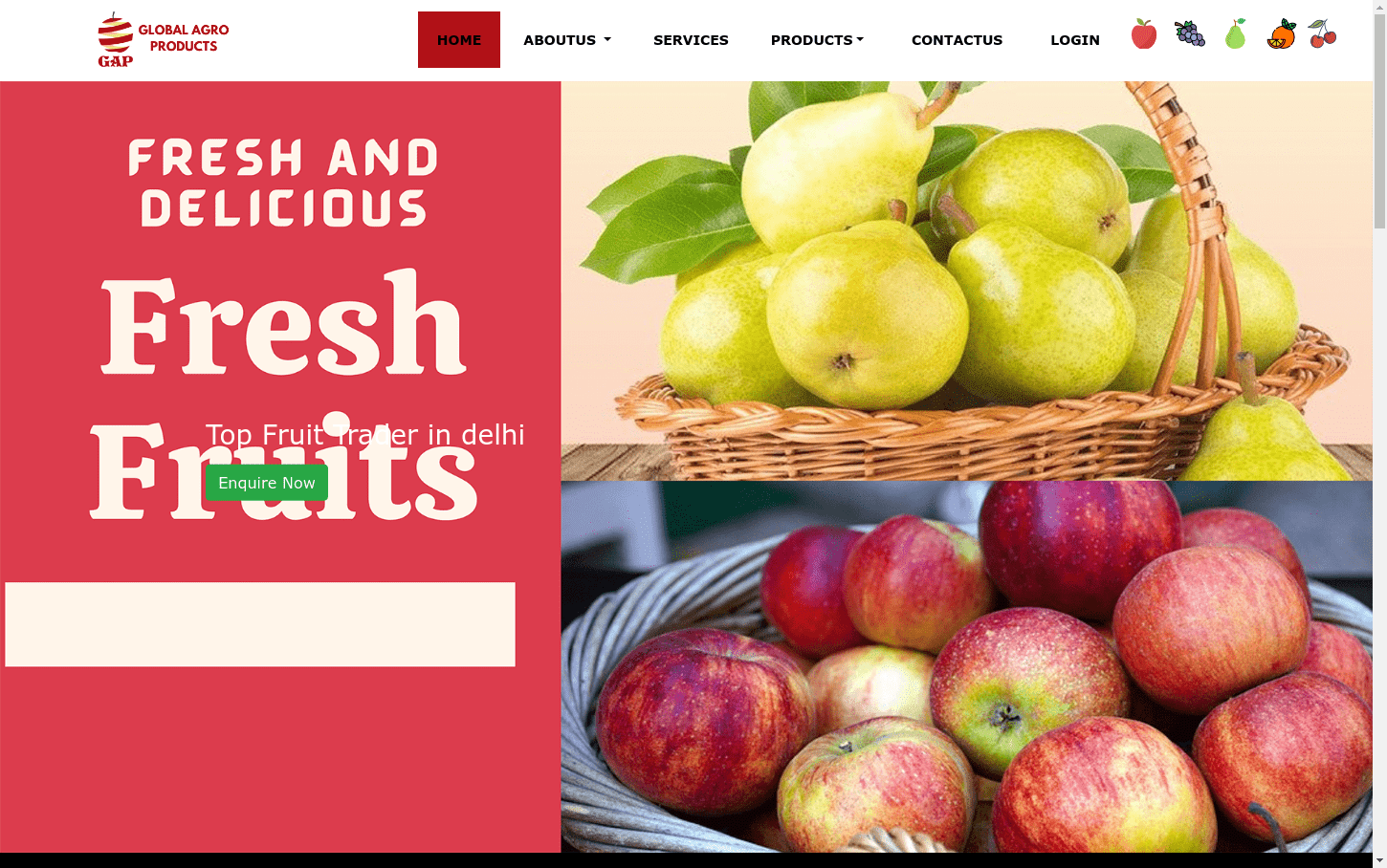 Global Agro Products Site